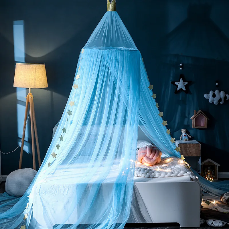 7 Color Supply Kids Bedroom Thick Canopy Crown Boy Girl Nordic Children's Mosquito Net INS Wind Ceiling Bed Tent Crib Curtain
7 Color Supply Kids Bedroom Thick Canopy Crown Boy Girl Nordic Children's Mosquito Net INS Wind Ceiling Bed Tent Crib Curtain
