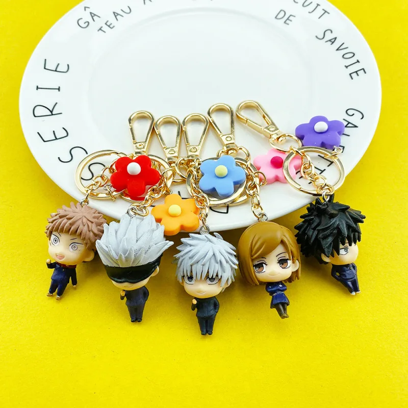 5pcs/Lot Jujutsu Kaisen PVC Pendant Toy Anime Figure Gojo Satoru Itadori Yuji Fushiguro Action Figure Dolls Keychain Kids Gifts
5pcs/Lot Jujutsu Kaisen PVC Pendant Toy Anime Figure Gojo Satoru Itadori Yuji Fushiguro Action Figure Dolls Keychain Kids Gifts