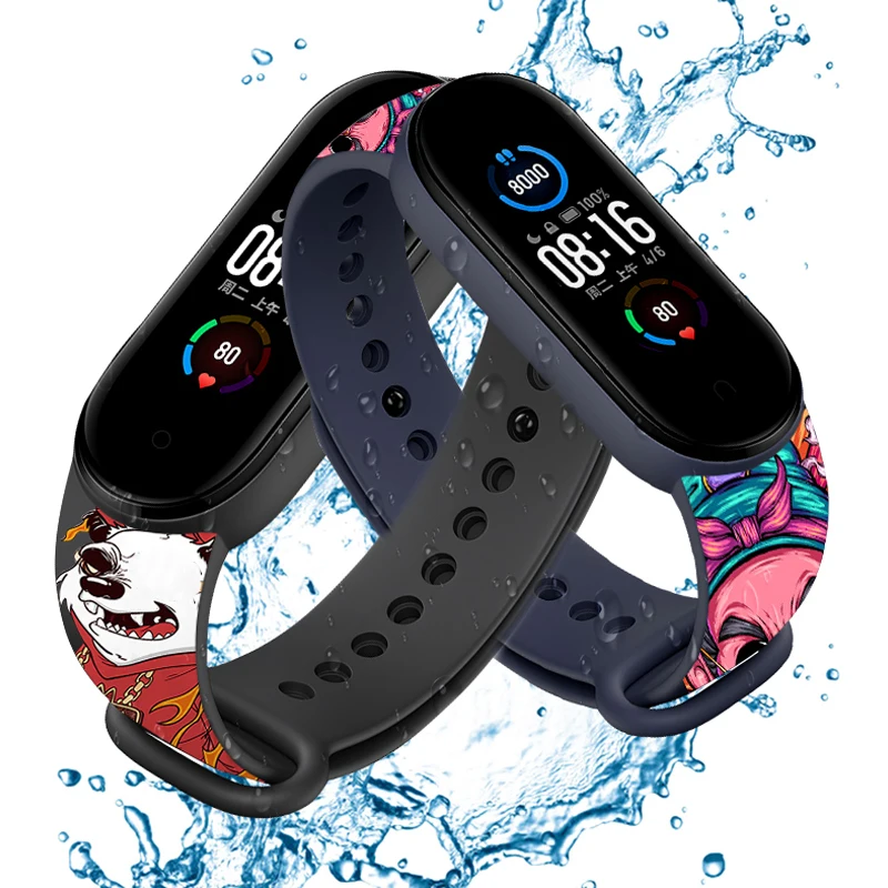 Cartoons Printing Strap For Xiaomi mi band 6 5 4 3 Bracelet Replacement Silicone Watch belt Wristband correa xiaomi mi band 4
Cartoons Printing Strap For Xiaomi mi band 6 5 4 3 Bracelet Replacement Silicone Watch belt Wristband correa xiaomi mi band 4