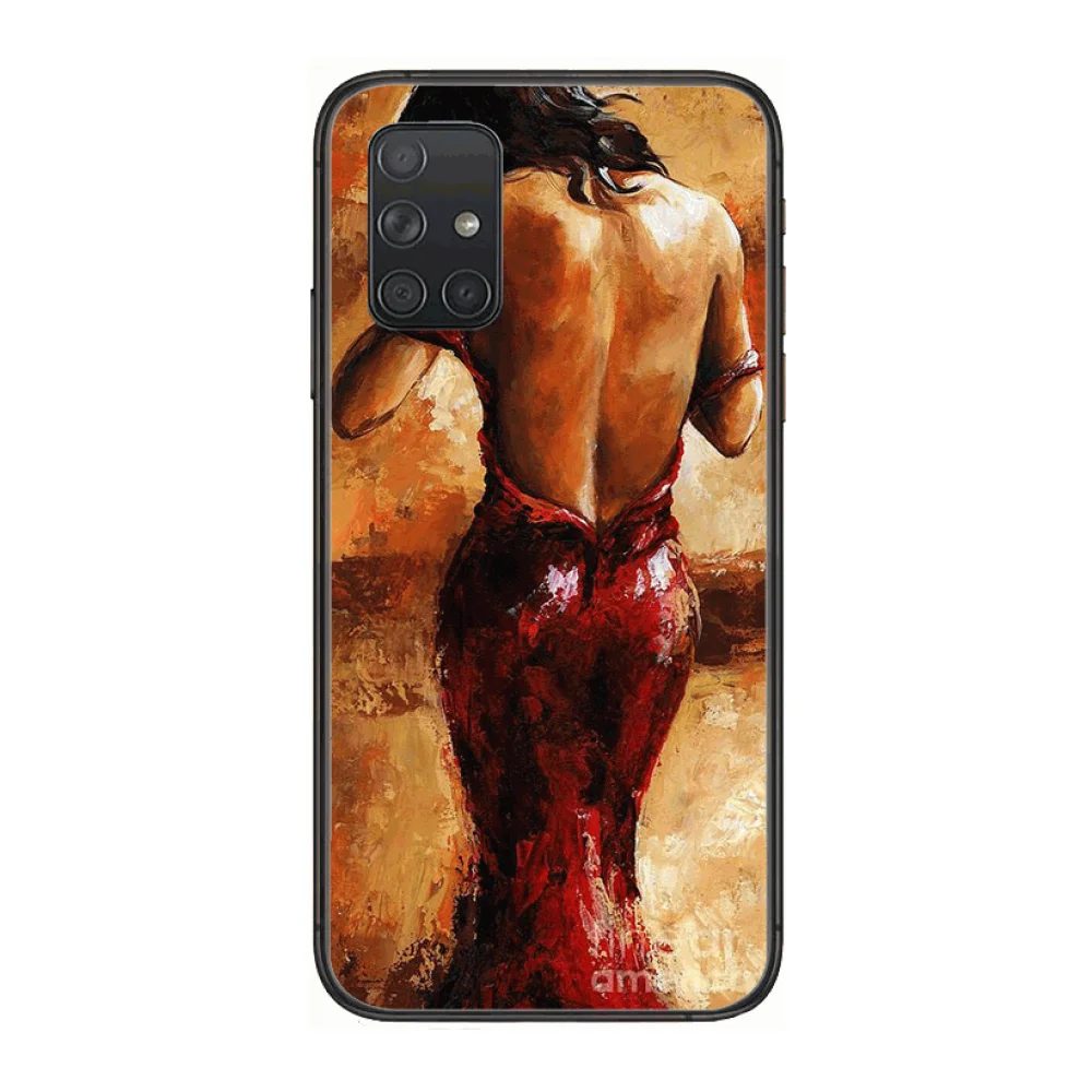Beauty Oil Painting Phone Case Hull For Samsung Galaxy A 50 51 20 71 70 40 30 10 E 4G 5G S Black Shell Art Cell Cover
Beauty Oil Painting Phone Case Hull For Samsung Galaxy A 50 51 20 71 70 40 30 10 E 4G 5G S Black Shell Art Cell Cover