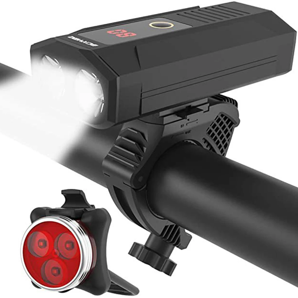 Mountain Road Bike Light Sets High Brightness Bicycle Rear Front Lights Lamp Cycling USB Rechargeable Headlight Taillight Safety
Mountain Road Bike Light Sets High Brightness Bicycle Rear Front Lights Lamp Cycling USB Rechargeable Headlight Taillight Safety