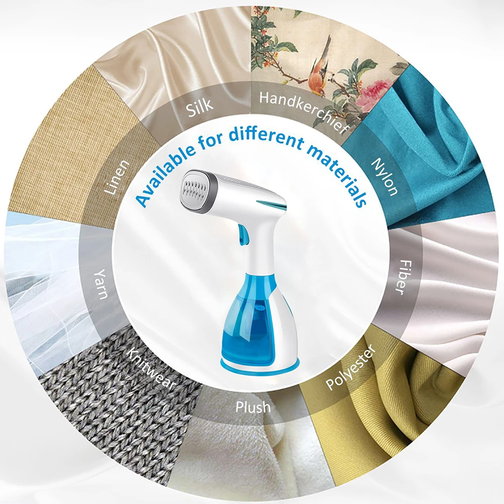 280ml Handheld Fabric Steamer Fast-Heat 1500W Powerful Garment Steamer for Home Travelling Portable Steam Iron Home Appliances
280ml Handheld Fabric Steamer Fast-Heat 1500W Powerful Garment Steamer for Home Travelling Portable Steam Iron Home Appliances