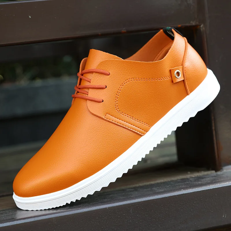 Brand Men Shoes England Trend Casual Leisure Shoes Leather Shoes Breathable For Male Footear Loafers Men's Flats 
Brand Men Shoes England Trend Casual Leisure Shoes Leather Shoes Breathable For Male Footear Loafers Men's Flats