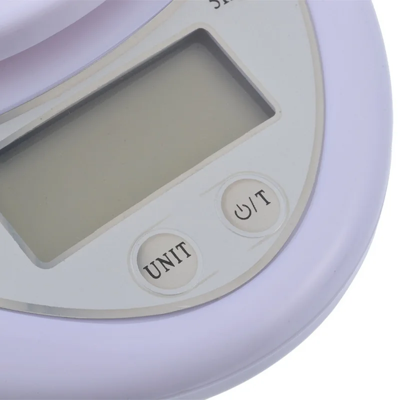 5kg/1g Portable Digital Scale Food Health Diet Kitchen LED Electronic Scales Measuring Weight Kitchen Scale for Baking & Cooking
5kg/1g Portable Digital Scale Food Health Diet Kitchen LED Electronic Scales Measuring Weight Kitchen Scale for Baking & Cooking