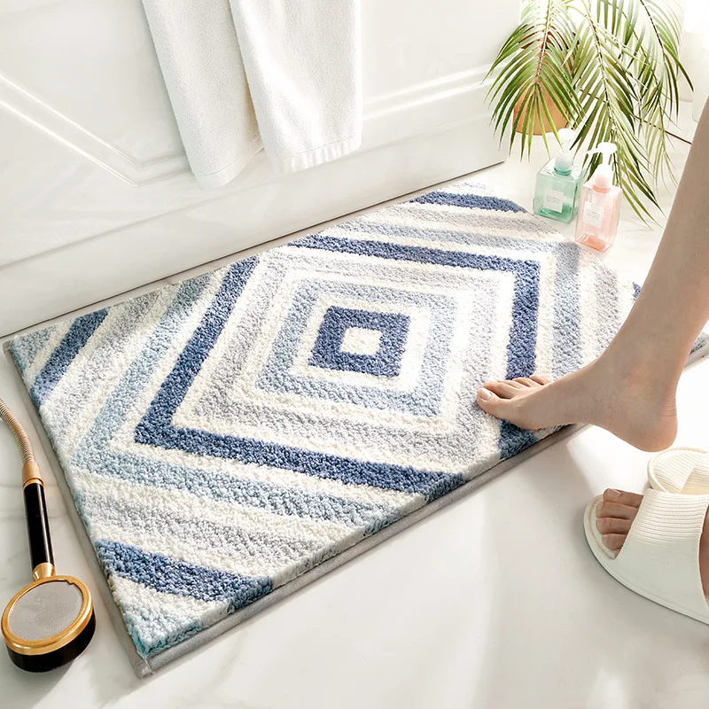 Simple bathroom door floor mats absorbent floor mats bathroom non-slip mats home bedroom entrance door mats
Simple bathroom door floor mats absorbent floor mats bathroom non-slip mats home bedroom entrance door mats