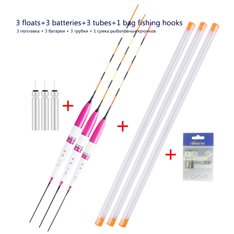 3pcs/Lot Balsa Wood Fishing Floats Shallow Water Bobber High Quality Buoy Hrad Tail Pesca With Batteries FishTools Accessories
3pcs/Lot Balsa Wood Fishing Floats Shallow Water Bobber High Quality Buoy Hrad Tail Pesca With Batteries FishTools Accessories