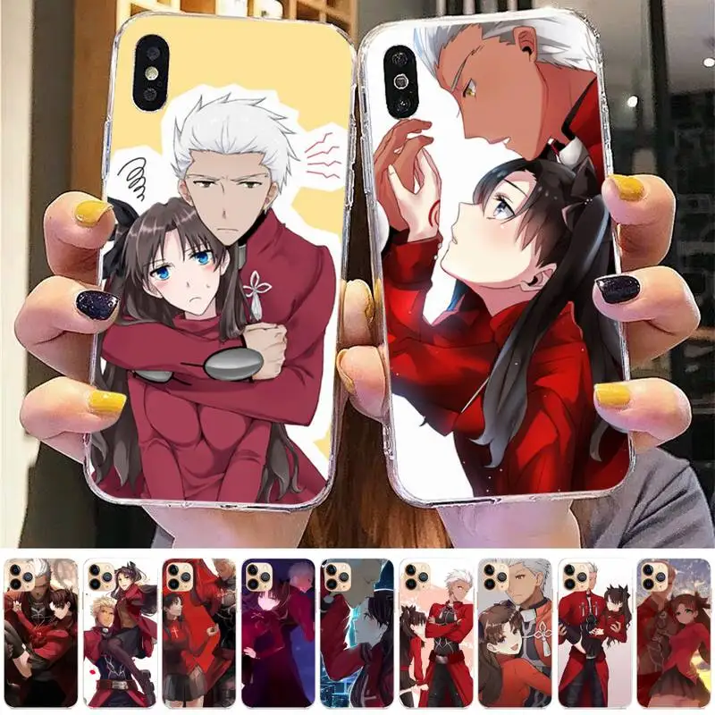 Fate Stay Night Rin Tohsaka & Archer Phone Case for iphone 13 8 7 6 6S Plus X 5S SE 2020 XR 11 12 pro XS MAX
Fate Stay Night Rin Tohsaka & Archer Phone Case for iphone 13 8 7 6 6S Plus X 5S SE 2020 XR 11 12 pro XS MAX