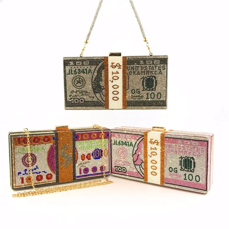 Clutch Bag Durable Elegance Rhinestone Dollar Designer Fashion Pack Female Pouch New Women Handbag Holder Smart Square Bag
Clutch Bag Durable Elegance Rhinestone Dollar Designer Fashion Pack Female Pouch New Women Handbag Holder Smart Square Bag