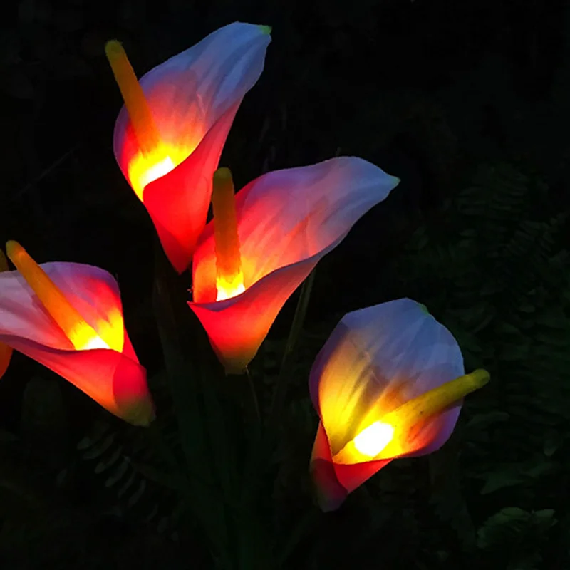Hot 3 Pack Solar Lights Outdoor Garden Stake Flower Lights Color Changing LED Lily Solar Powered Lights
Hot 3 Pack Solar Lights Outdoor Garden Stake Flower Lights Color Changing LED Lily Solar Powered Lights