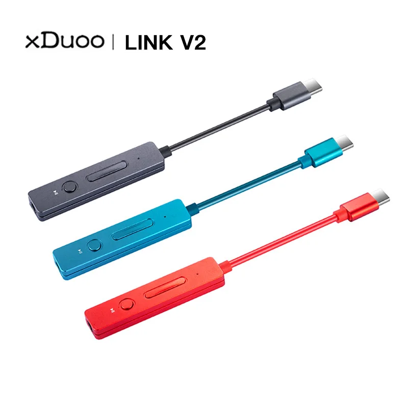 

XDUOO Link V2 2021 USB DAC CS43131 Type-C to 3.5mm Port with Volume Control PC USB Decoder