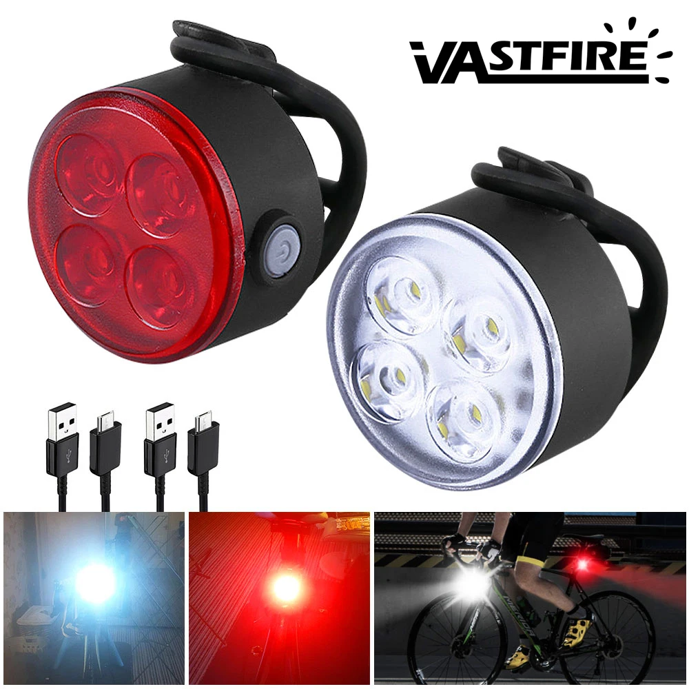 Vastfire Light Bicycle USB Rechargeable Front Bicycle Light Outdoor Bike Accessories Bicycle Tail Light Night Warning Riding
Vastfire Light Bicycle USB Rechargeable Front Bicycle Light Outdoor Bike Accessories Bicycle Tail Light Night Warning Riding