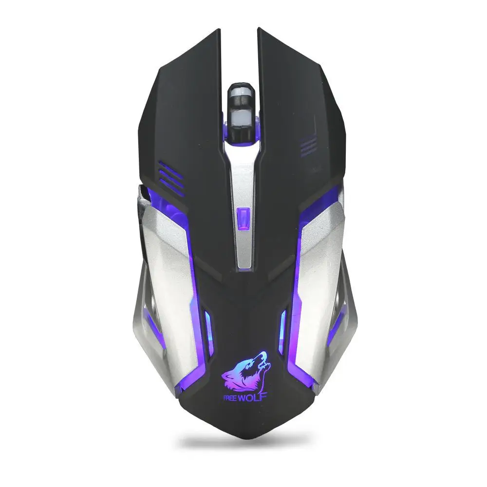 BEESCLOVER X7 Wireless Mouse Rechargeable Mute Light Gaming Optical Mouse for Computer Laptop
BEESCLOVER X7 Wireless Mouse Rechargeable Mute Light Gaming Optical Mouse for Computer Laptop