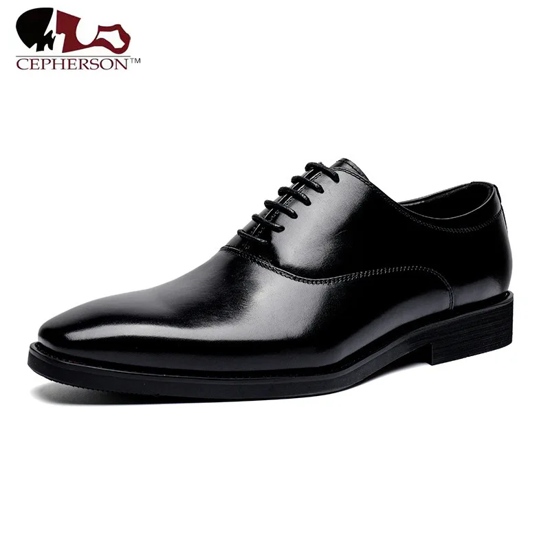 2021 Men's New Business Formal Wear Small Square Head Lace-up Cowhide Handmade Formal Casual Leather Shoes
2021 Men's New Business Formal Wear Small Square Head Lace-up Cowhide Handmade Formal Casual Leather Shoes
