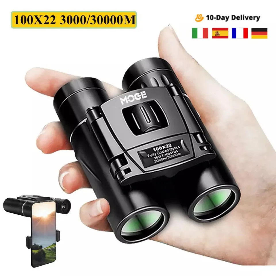 100x22 binoculars high magnification high-definition portable 40*22 mini binoculars BAK4 Night Vision Binocular For Camping
100x22 binoculars high magnification high-definition portable 40*22 mini binoculars BAK4 Night Vision Binocular For Camping
