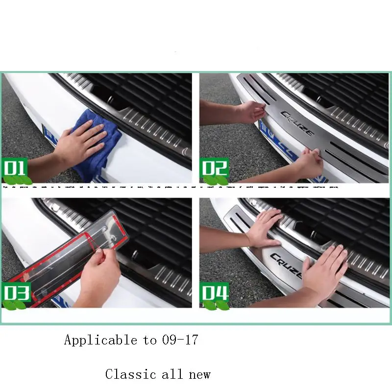 Accessori Auto Sticker Exterior Decoration Car Accessories Trunk Rear Panel 2015 2016 2017 2018 FOR Chevrolet Cavalier Cruze
Accessori Auto Sticker Exterior Decoration Car Accessories Trunk Rear Panel 2015 2016 2017 2018 FOR Chevrolet Cavalier Cruze