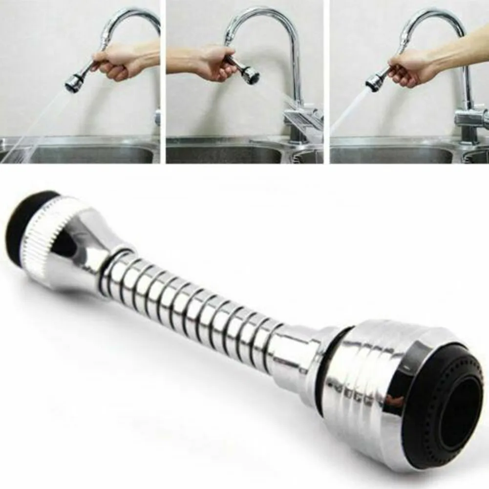 360 Degree Kitchen Faucet Extension Tube Flexible Nozzle Spout Water Saving Kitchen Sink Tap Water Filter Foam
360 Degree Kitchen Faucet Extension Tube Flexible Nozzle Spout Water Saving Kitchen Sink Tap Water Filter Foam