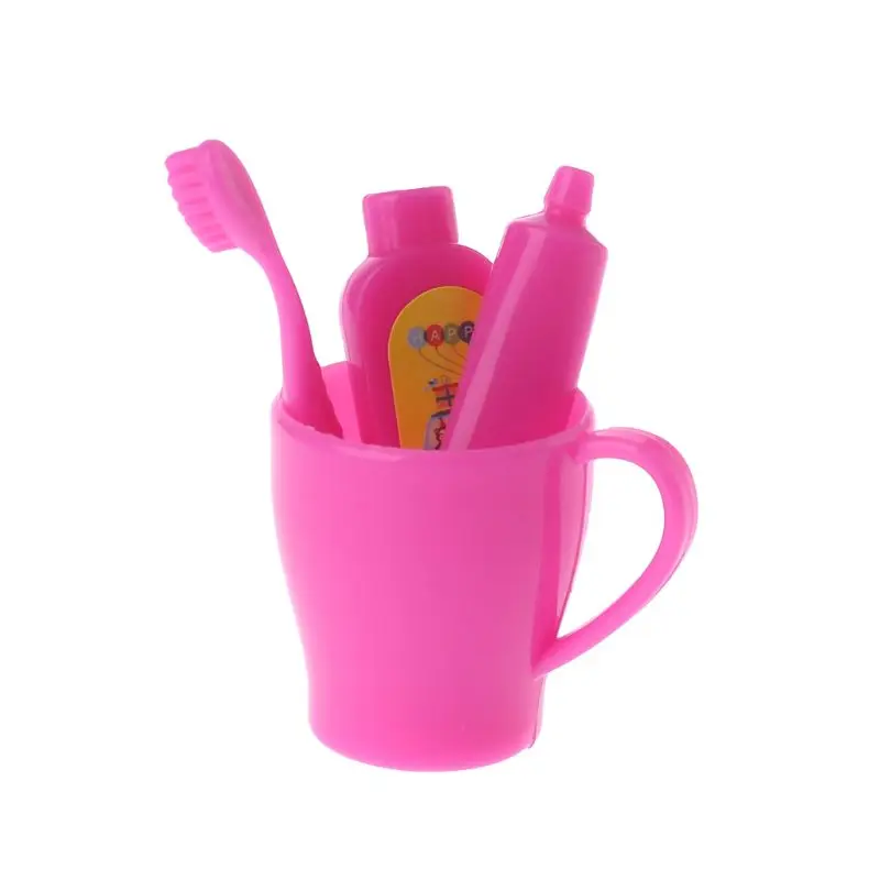 Doll Toothbrush Miniatures Toothpaste Tube Cup Bathroom Decoration Accessories Dolls Kids Gifts Toy Dollhouse Mini Kit Tools
Doll Toothbrush Miniatures Toothpaste Tube Cup Bathroom Decoration Accessories Dolls Kids Gifts Toy Dollhouse Mini Kit Tools