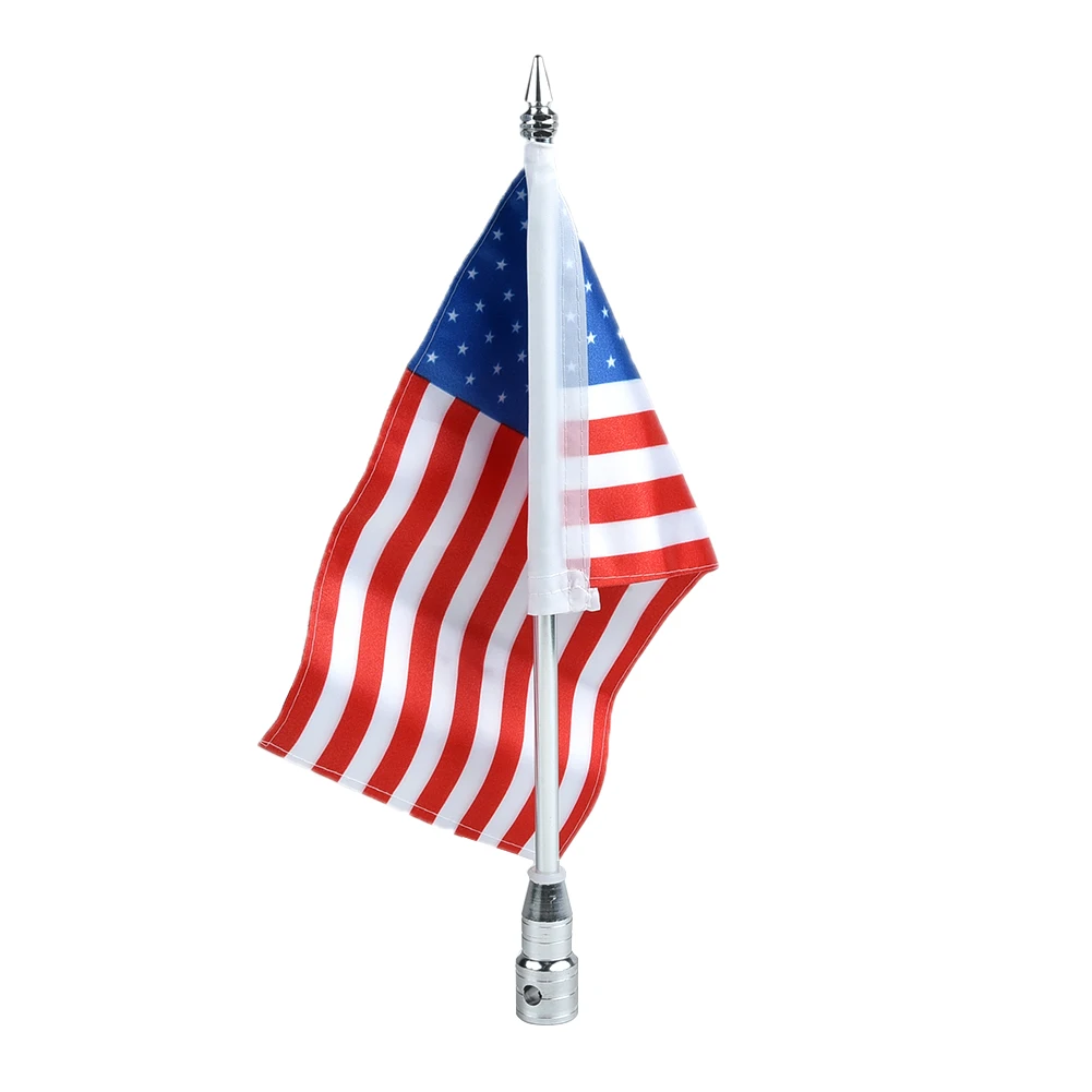 Motorcycle USA America Flag Rear Side Mount Luggage Rack Vertical Flag Pole Mount Luggage Pole Mount Flag Motorbike Accessories
Motorcycle USA America Flag Rear Side Mount Luggage Rack Vertical Flag Pole Mount Luggage Pole Mount Flag Motorbike Accessories