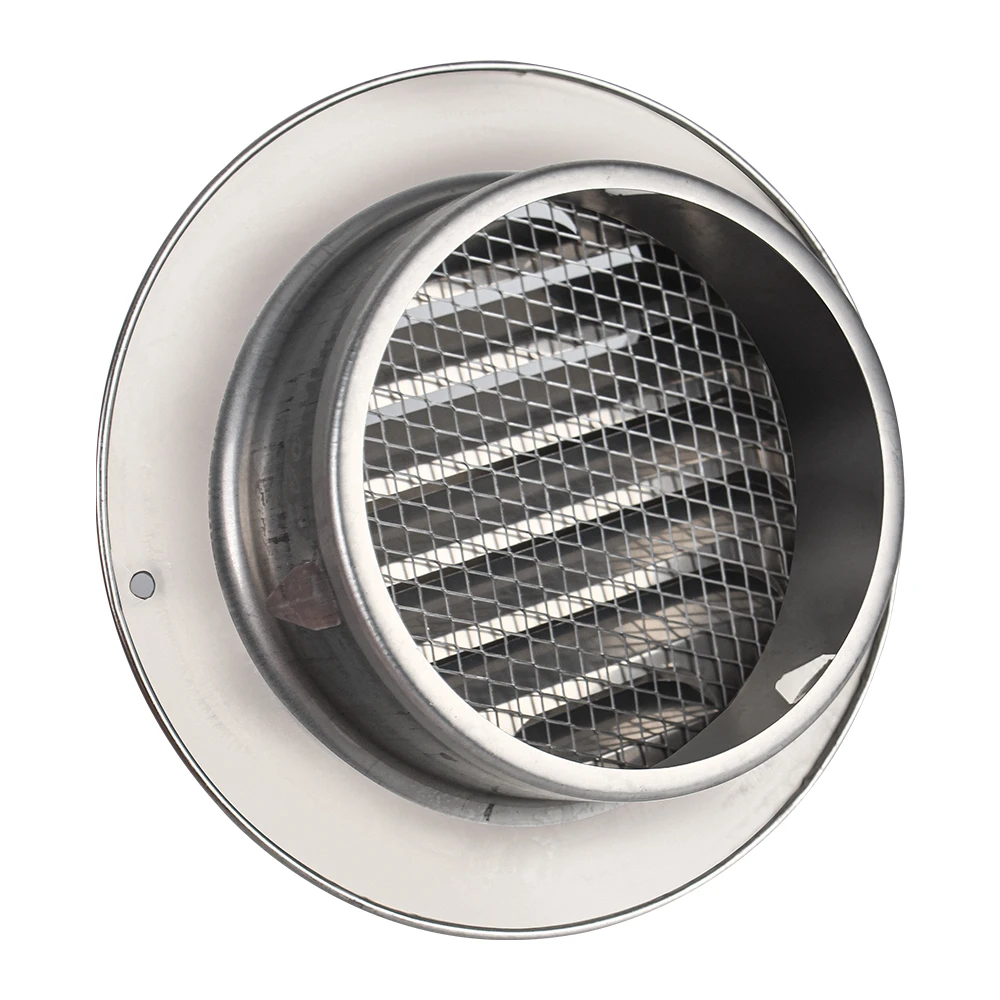 Heating Cooling & Vents Cap Wall Ceiling Air Vent Exhaust Grille Cover 304 Stainless Steel Ducting Ventilation Waterproof Outlet
Heating Cooling & Vents Cap Wall Ceiling Air Vent Exhaust Grille Cover 304 Stainless Steel Ducting Ventilation Waterproof Outlet