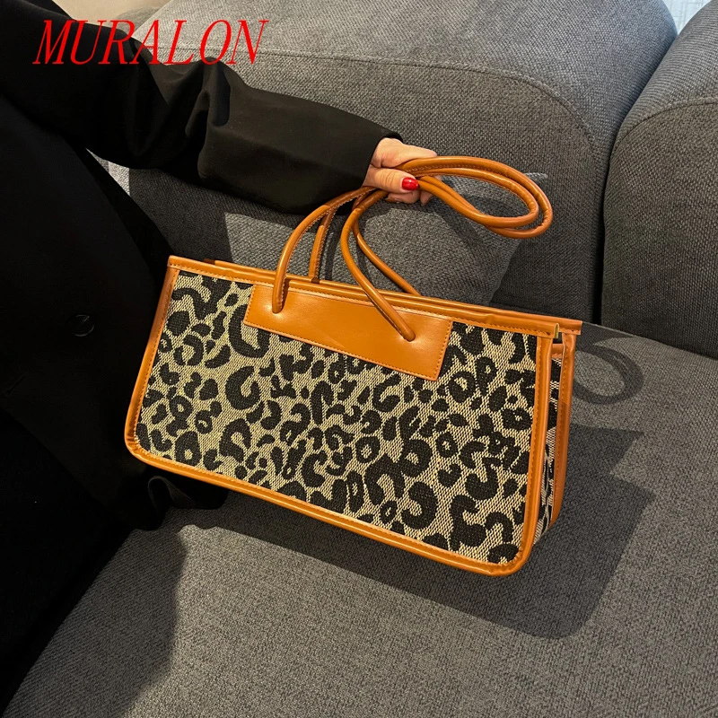Hot Women's Bags In 2021 Fashion Lady Shoulder Bag Canvas Bag Leopard Print Portable Large Capacity Brown Large Female Bag
Hot Women's Bags In 2021 Fashion Lady Shoulder Bag Canvas Bag Leopard Print Portable Large Capacity Brown Large Female Bag