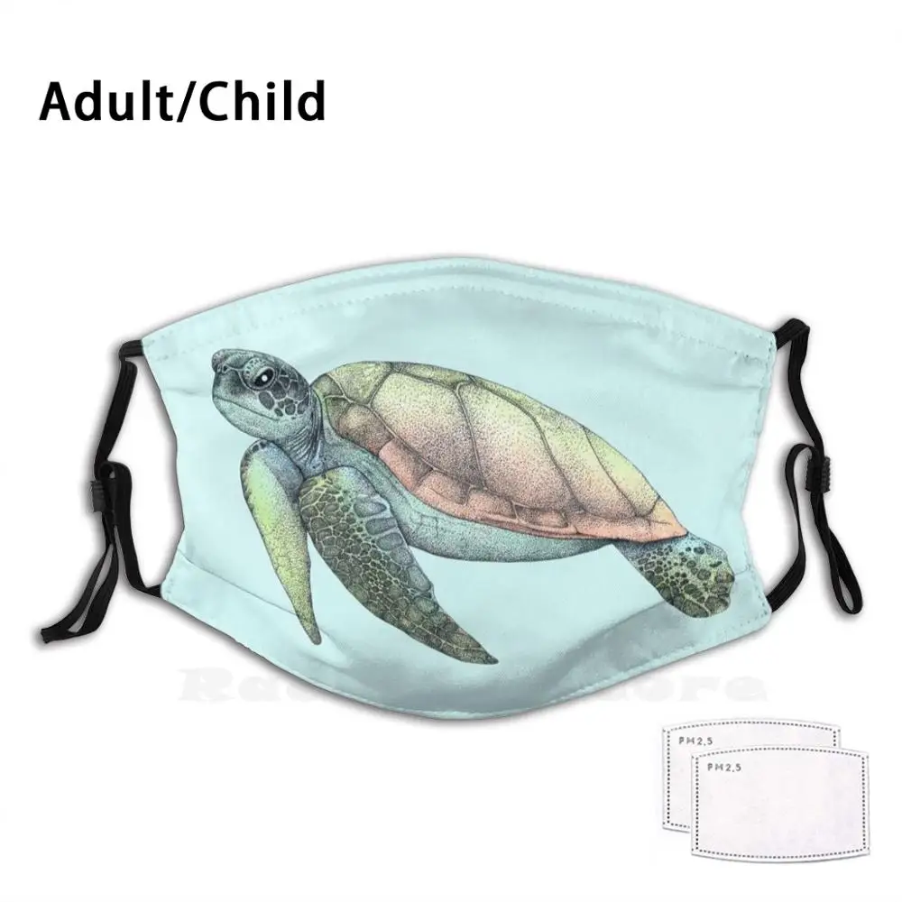 Ocean Sea Turtle Funny Print Reusable Pm2.3323 Filter Face Mask Surfing Beach Summer Waves Wave Blue Water Surfer Surf Animal 
Ocean Sea Turtle Funny Print Reusable Pm2.3323 Filter Face Mask Surfing Beach Summer Waves Wave Blue Water Surfer Surf Animal