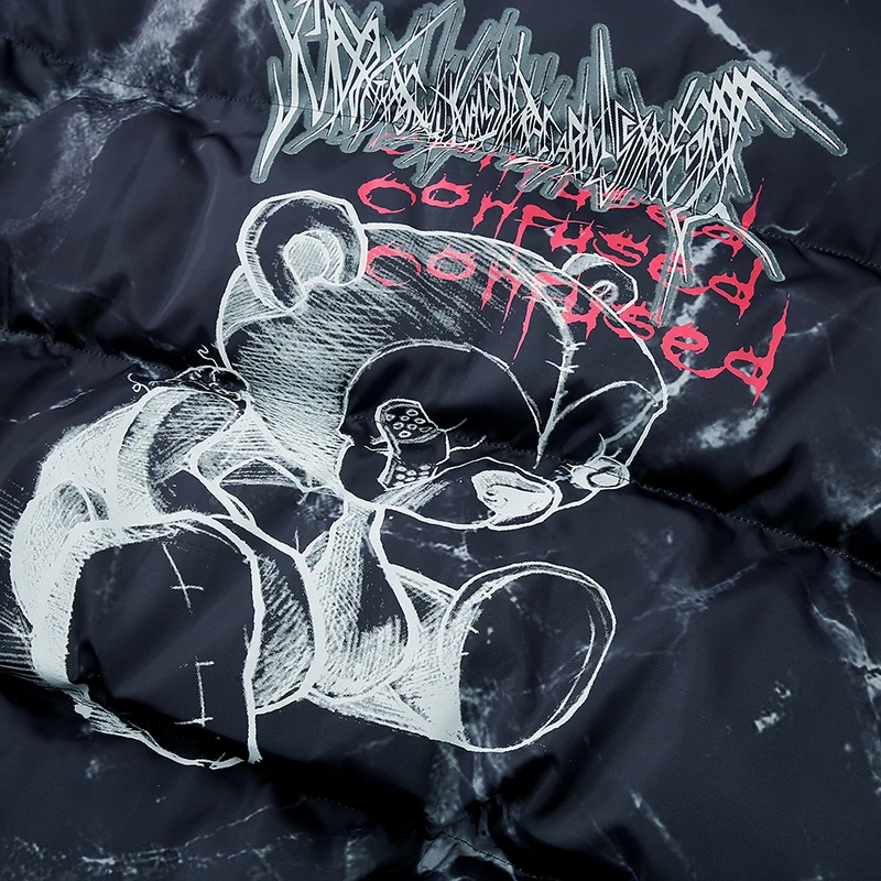 2021 Hip Hop Thick Jacket Parka Harajuku Graffiti Print Men Windbreaker Streetwear Winter Padded Jacket Coat Warm Couple Outwear
2021 Hip Hop Thick Jacket Parka Harajuku Graffiti Print Men Windbreaker Streetwear Winter Padded Jacket Coat Warm Couple Outwear