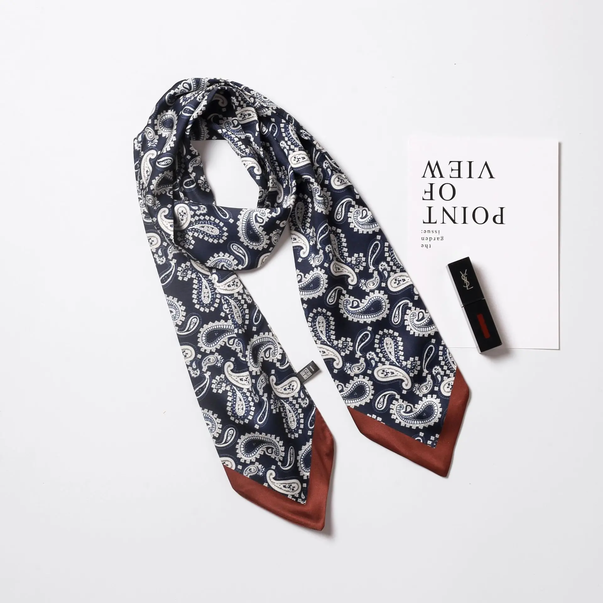 Spring Guodong gate hair band scarves women's fashion long small scarves tied Hair Scarves
Spring Guodong gate hair band scarves women's fashion long small scarves tied Hair Scarves