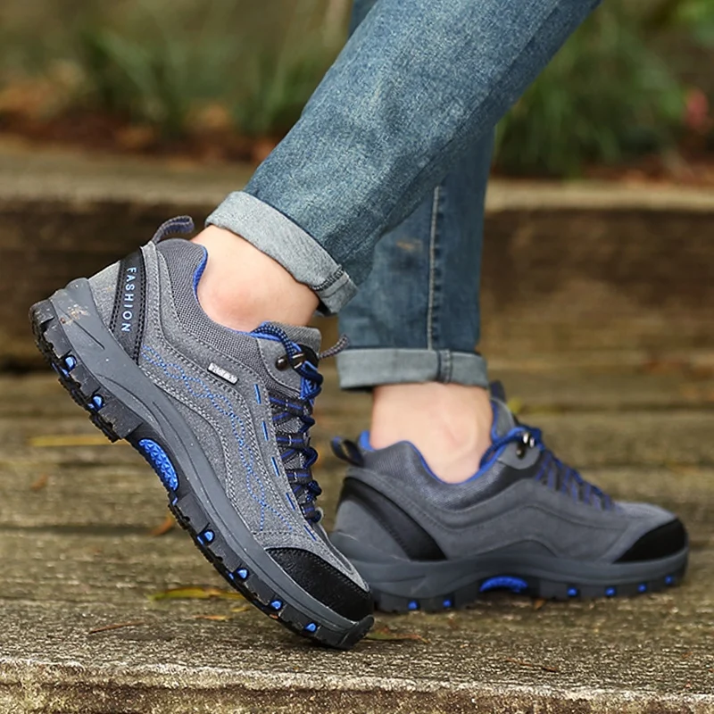 Men's and women's waterproof hiking shoes outdoor hiking boots indestructible steel toe safety puncture-proof boots
Men's and women's waterproof hiking shoes outdoor hiking boots indestructible steel toe safety puncture-proof boots