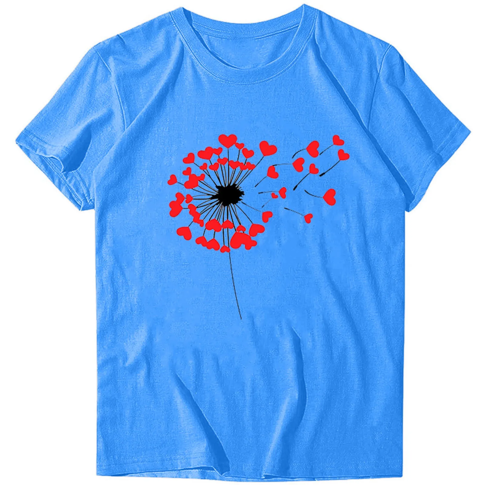 Summer Floral Printed T-shirt Fashion Women's T Shirt Casual Short Sleeves Shirt Tops Vogue Tops Shirts Female Cothing T-shirt
Summer Floral Printed T-shirt Fashion Women's T Shirt Casual Short Sleeves Shirt Tops Vogue Tops Shirts Female Cothing T-shirt