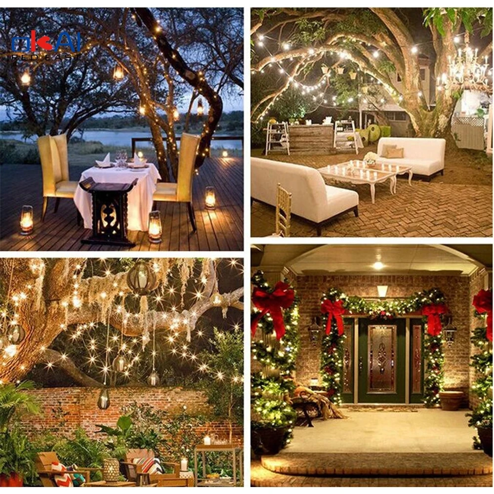 Solar String Lights 5m 10m 20m 30m Waterproof Outdoor Garland Solar Power Lamp Christmas Wedding for Garden Decoration.
Solar String Lights 5m 10m 20m 30m Waterproof Outdoor Garland Solar Power Lamp Christmas Wedding for Garden Decoration.
