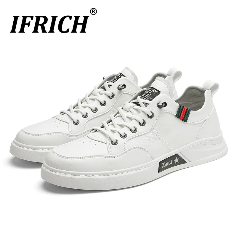 Ifrich New Man Leather Casual Sneakers Low Top Walking Footwear For Mens Luxury Brand Men Shoes Designer Young Casual Shoes
Ifrich New Man Leather Casual Sneakers Low Top Walking Footwear For Mens Luxury Brand Men Shoes Designer Young Casual Shoes