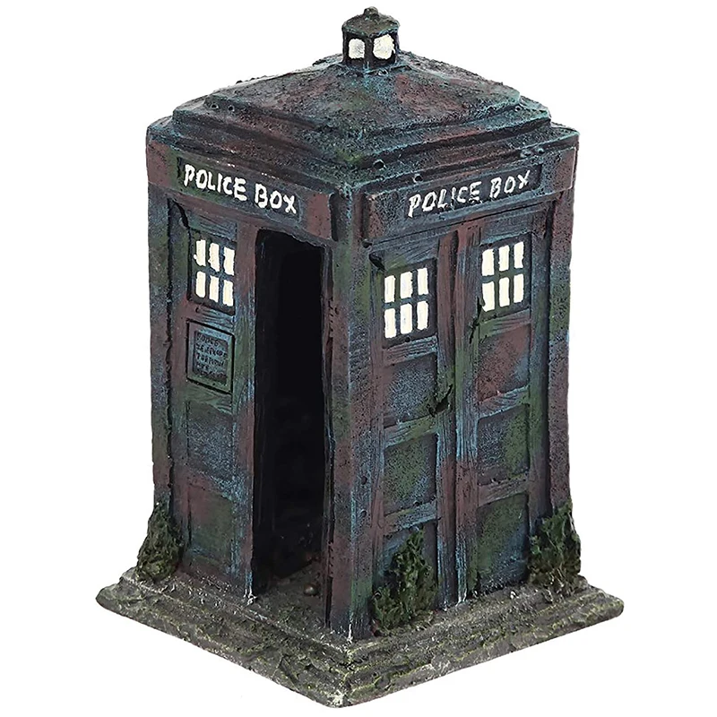 Aquarium Ornament, Resin Police-Station Decoration for Fish Tank, Safe Steady Fish Hideout in Saltwater and Freshwater
Aquarium Ornament, Resin Police-Station Decoration for Fish Tank, Safe Steady Fish Hideout in Saltwater and Freshwater