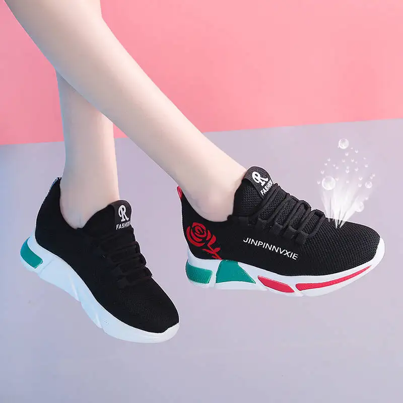 Women Platform Sneakers 2020 New Spring Fashion Women Casual Shoes Breathable Mesh Shoes Woman Black Sneakers Tenis Feminino
Women Platform Sneakers 2020 New Spring Fashion Women Casual Shoes Breathable Mesh Shoes Woman Black Sneakers Tenis Feminino