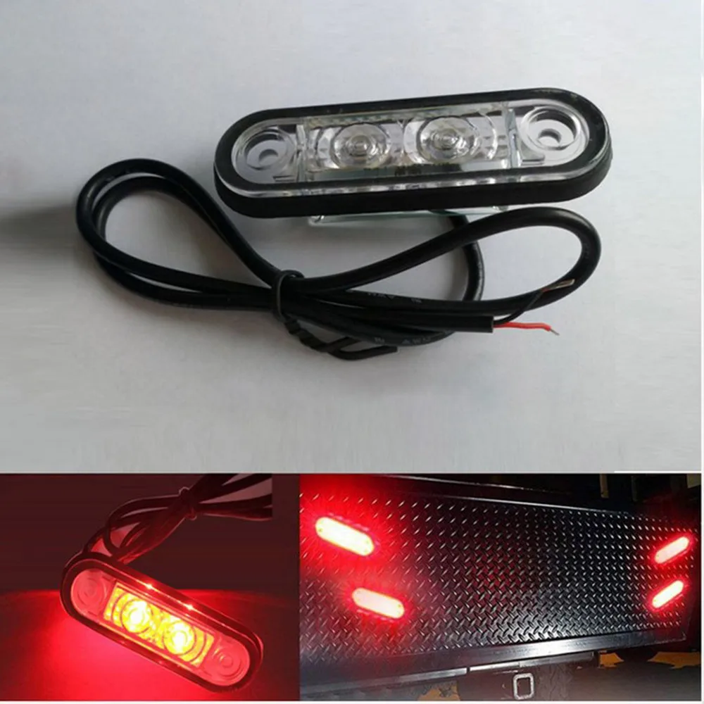 4pcs Red LEDSide Marker Car External Light Waterproof Indicator Light Trailer Light Car Outline, Signal, License Plate Light
4pcs Red LEDSide Marker Car External Light Waterproof Indicator Light Trailer Light Car Outline, Signal, License Plate Light