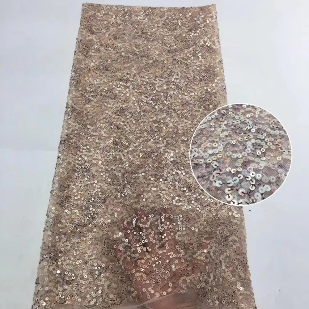 Madison African Lace Fabric Latest Nigerian Sequins Lace Fabrics High Quality French Mesh Net Lace Sequence Fabric
Madison African Lace Fabric Latest Nigerian Sequins Lace Fabrics High Quality French Mesh Net Lace Sequence Fabric
