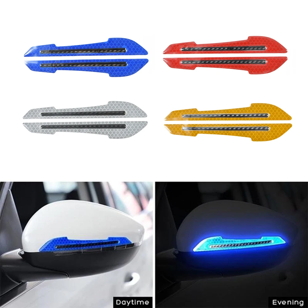1 Pair Car Rearview Mirror Reflective Sticker Car-styling Safety Reflective Rearview Mirror Decorative Strip Car Sticker
1 Pair Car Rearview Mirror Reflective Sticker Car-styling Safety Reflective Rearview Mirror Decorative Strip Car Sticker