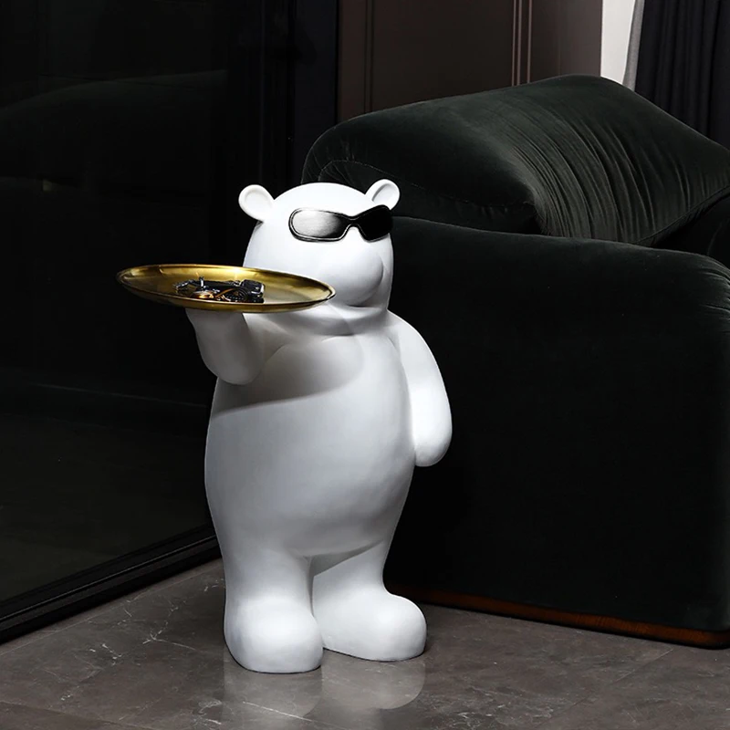 Polar Bear Cartoon Indoor Figurines Large Floor Tray Ornaments Home Dector Accessories Storage Rack Gifts Animal Table Furniture
Polar Bear Cartoon Indoor Figurines Large Floor Tray Ornaments Home Dector Accessories Storage Rack Gifts Animal Table Furniture