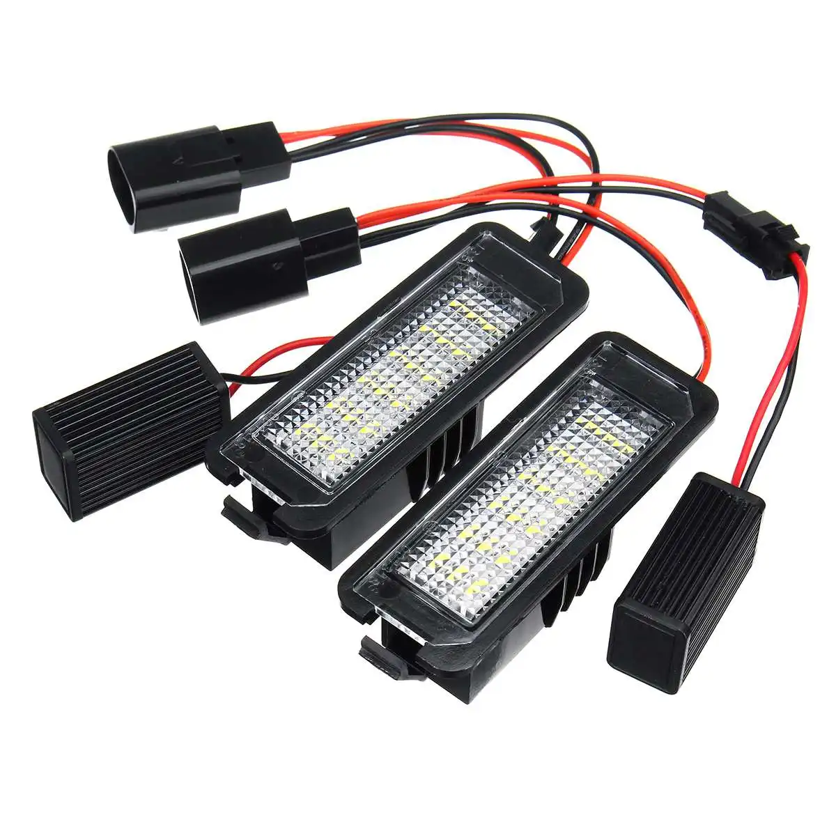 New 2pcs Universal 12V 18 LED Car License Plate Lights Working Lamp Bulb For VW GOLF 4 5 6 7 6R Passat B6 Lupo Scirocco Polo
New 2pcs Universal 12V 18 LED Car License Plate Lights Working Lamp Bulb For VW GOLF 4 5 6 7 6R Passat B6 Lupo Scirocco Polo
