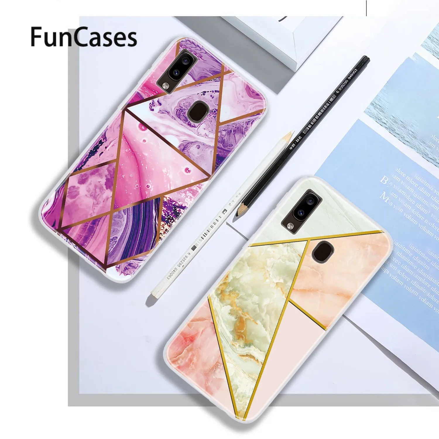 Фото Чехлы для samsung A50 A50S A30S A20E A70 A20 Galaxy A6 плюс 2018 A40 coque J530 J6 A20S A750 A8 A30 J730 A10 J4 J330|Бамперы| |