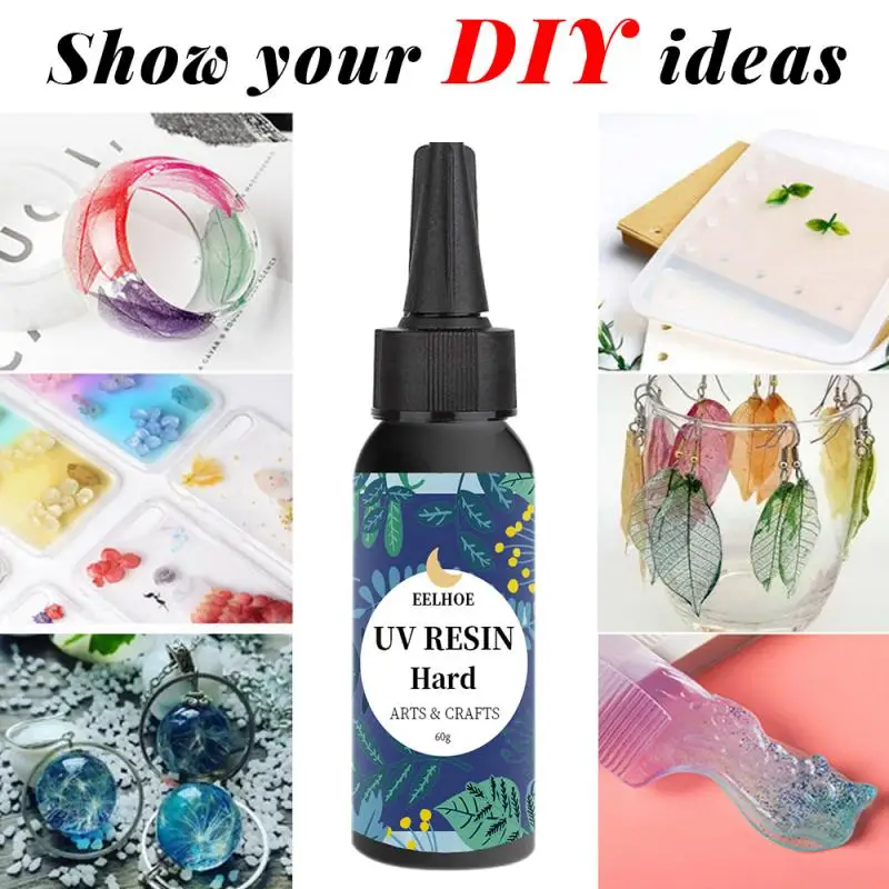 1pc 60g Clear Acrylic Resin DIY Jewelry Craft Mold Caulk Ceramic Plastic Crack Repair Glue Ultraviolet Curing Epoxy Resin UV Gel
1pc 60g Clear Acrylic Resin DIY Jewelry Craft Mold Caulk Ceramic Plastic Crack Repair Glue Ultraviolet Curing Epoxy Resin UV Gel
