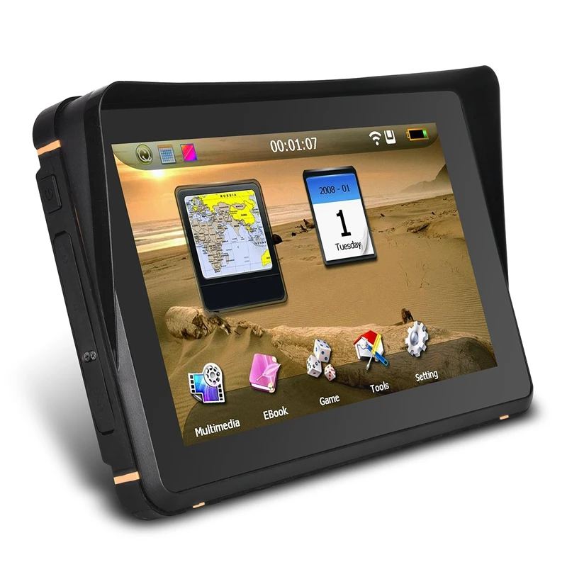 Universal Gps Navigation for Motorcycle 7-Inch High-Definition Press Sn 8Gb 256Mb Navigation for Yamaha Honda Suzuki
Universal Gps Navigation for Motorcycle 7-Inch High-Definition Press Sn 8Gb 256Mb Navigation for Yamaha Honda Suzuki