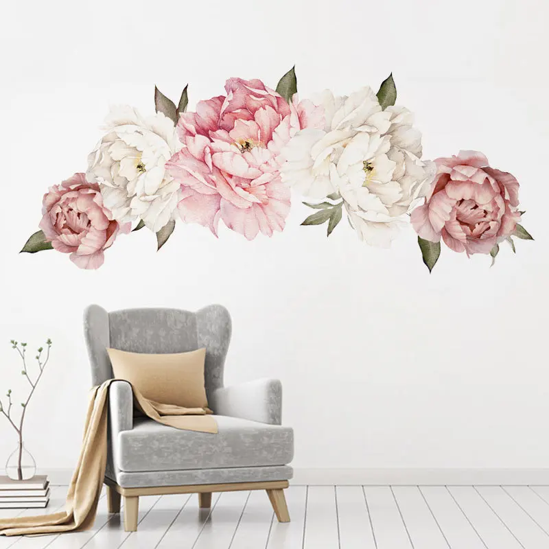 Creative Big Flower Bedroom Wall Stickers Creative Peony Series Wall Stickers Living Room Sofa Background Wall Decoration
Creative Big Flower Bedroom Wall Stickers Creative Peony Series Wall Stickers Living Room Sofa Background Wall Decoration