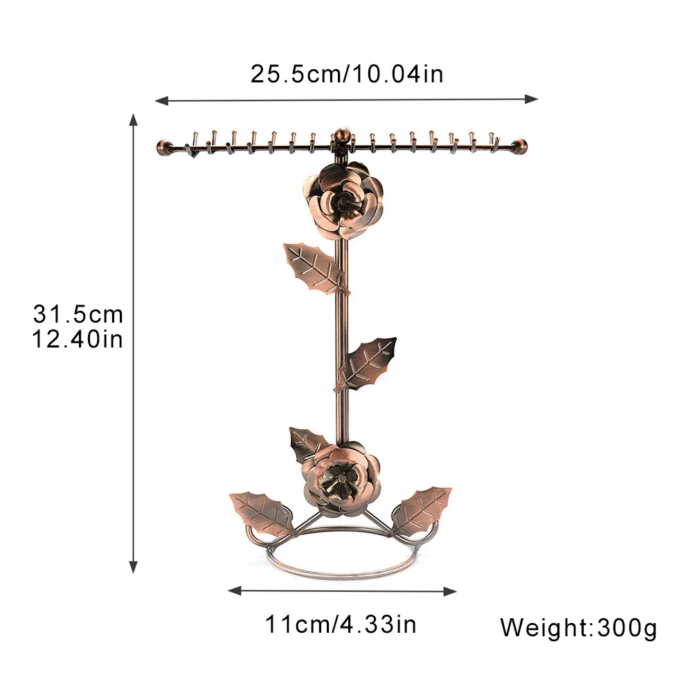 Home and Living Organizer Jewelry Holder Earring Stand with Hooks Metal Earring Rack
Home and Living Organizer Jewelry Holder Earring Stand with Hooks Metal Earring Rack