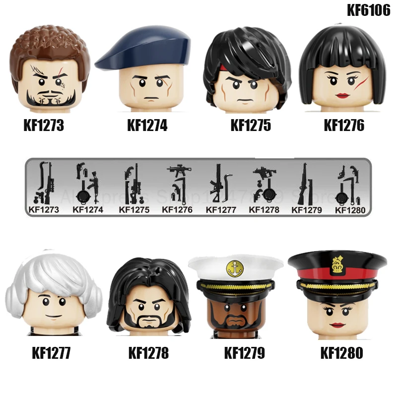 2021 Free Fire Mexcio Game Figure Toys Antonio Miguel Kla Kelly Maxim Andrew Ford Poloma Bricks Toys For Kids KF6106
2021 Free Fire Mexcio Game Figure Toys Antonio Miguel Kla Kelly Maxim Andrew Ford Poloma Bricks Toys For Kids KF6106
