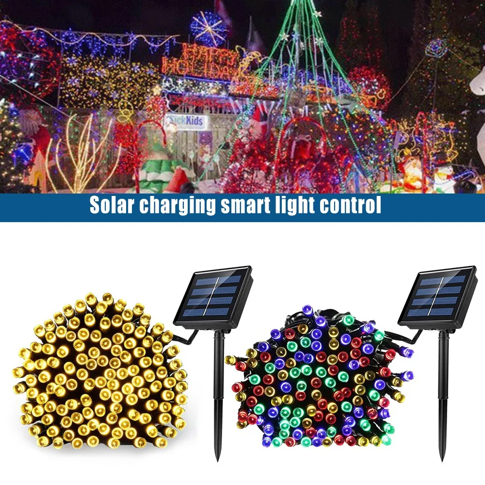 100 LED Solar String Lights Garden Outdoor String Lights Waterproof Crystal Ball Fairy Lights Decoration for Christmas Garden
100 LED Solar String Lights Garden Outdoor String Lights Waterproof Crystal Ball Fairy Lights Decoration for Christmas Garden