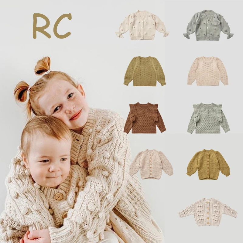 PER-SALE 2021 RC Autumn Children's Knitted Sweaters Toddler Girl Fall Clothes Kids Boutique Clothing Wholesale Knitted Cardigan
PER-SALE 2021 RC Autumn Children's Knitted Sweaters Toddler Girl Fall Clothes Kids Boutique Clothing Wholesale Knitted Cardigan