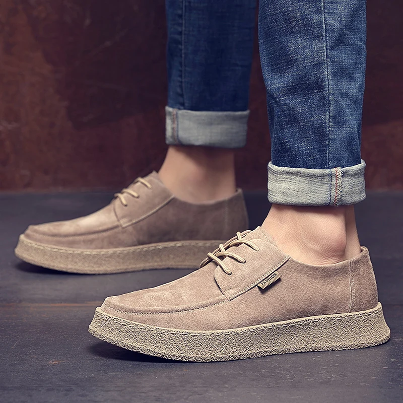 Men's shoes cow Suede Leather Mens Casual Embroidery Moccasins outdoor Oxfords Shoes Man Party Driving Flats Zapatos Hombre
Men's shoes cow Suede Leather Mens Casual Embroidery Moccasins outdoor Oxfords Shoes Man Party Driving Flats Zapatos Hombre