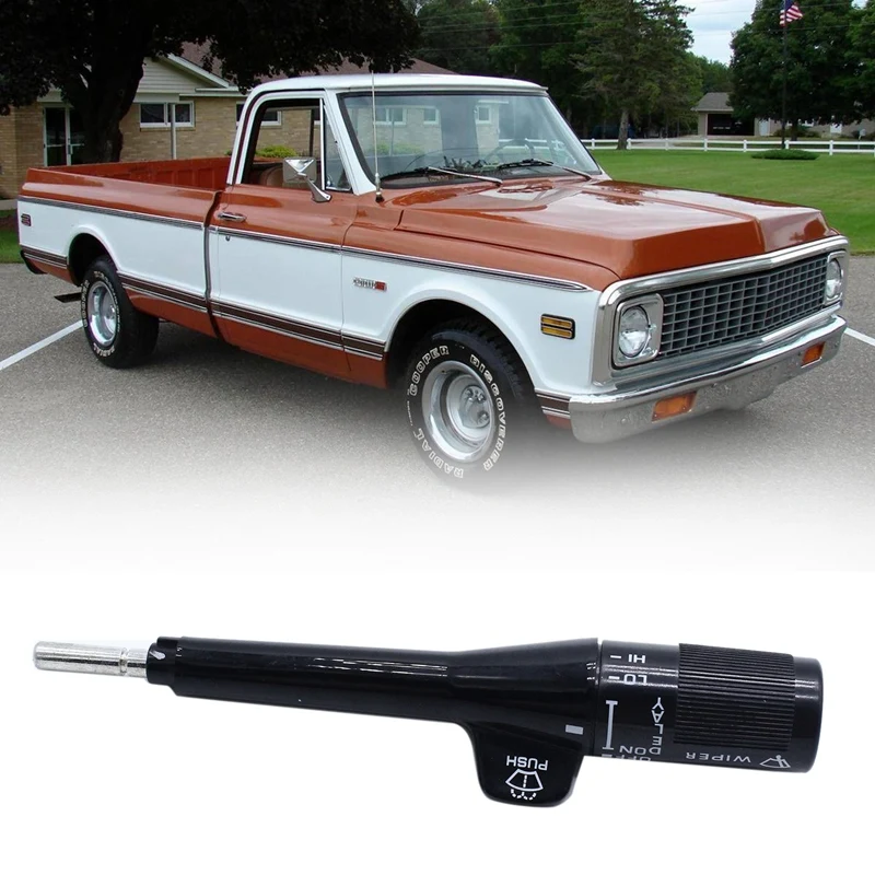 Рычаг стеклоочистителя с задержкой сигнала поворота, переключатель рычага сигнала поворота, черный переключатель для пикапа GM Old, грузовик... 
Рычаг стеклоочистителя с задержкой сигнала поворота, переключатель рычага сигнала поворота, черный переключатель для пикапа GM Old, грузовик...