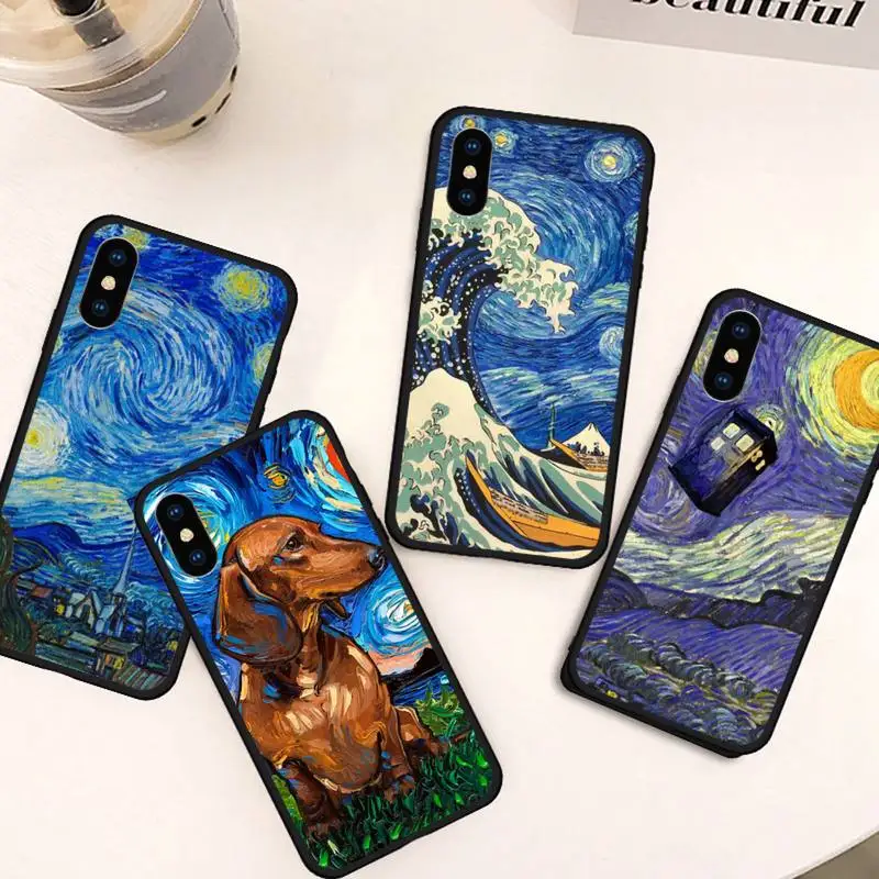 Starry Night Van Gogh art paintings Phone Case For iphone 12 11 13 7 8 6 s plus x xs xr pro max mini
Starry Night Van Gogh art paintings Phone Case For iphone 12 11 13 7 8 6 s plus x xs xr pro max mini