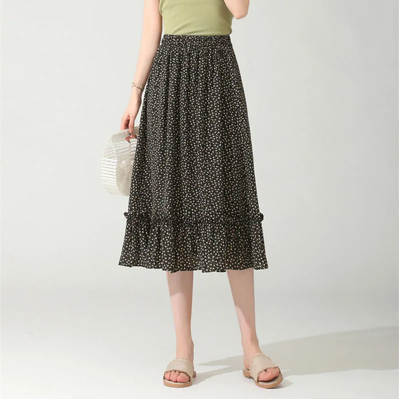 Summer Women Floral Half Length Skirt High Waist Sexy Sweet Fairy Slim Casual Loose A Line Skirts
Summer Women Floral Half Length Skirt High Waist Sexy Sweet Fairy Slim Casual Loose A Line Skirts